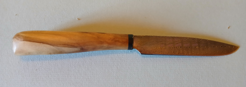 Custom Damast Steakmesser – Bild 2