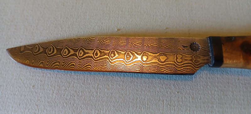 Custom Damast Steakmesser – Bild 3