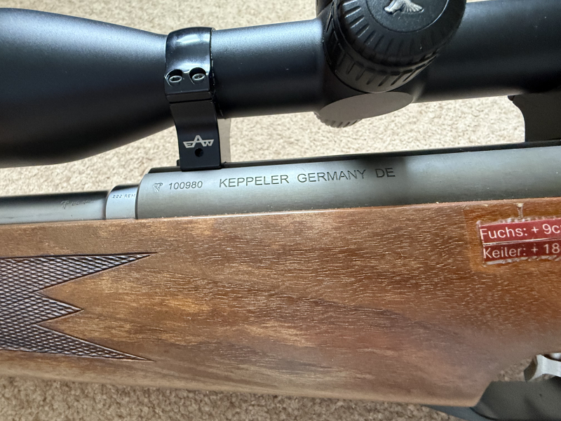 KEPPELER Einzellader-Büchse, Modell Jagd Match mit Swarovski Z8i 2-16x50 – Bild 4
