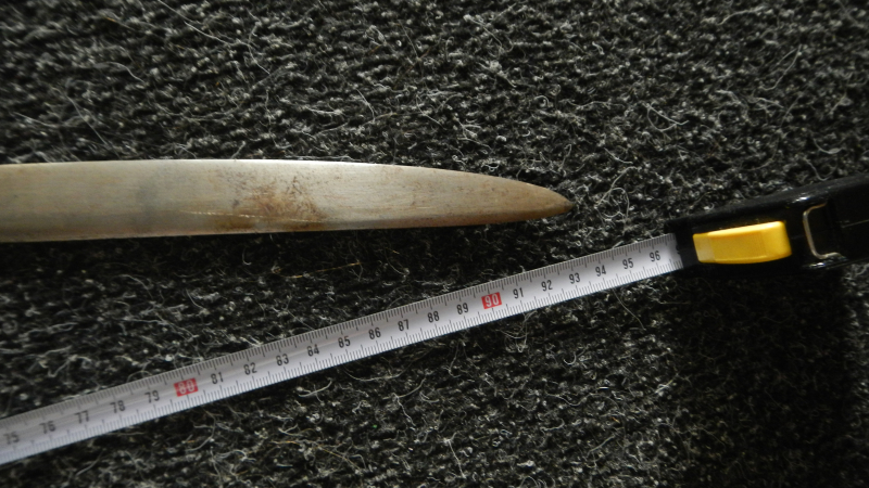 Alter Osmanischer Säbel ohne Scheide – Bild 6