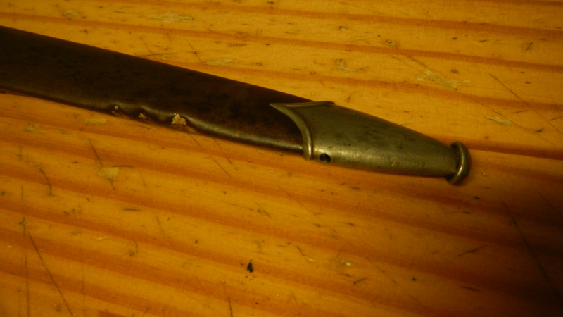 Toller ORIGINAL SA Dolch zum Wiederherrichten Herst. F.Dick Parierstange WM – Bild 4