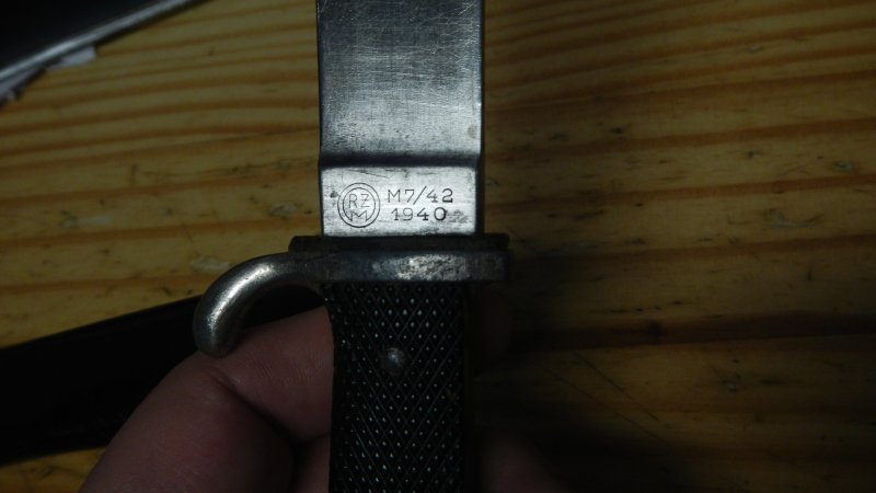 ORIGINAL HJ Dolch zum Wiederherrichten Herst. RZMM7/42 1940 – снимка 3