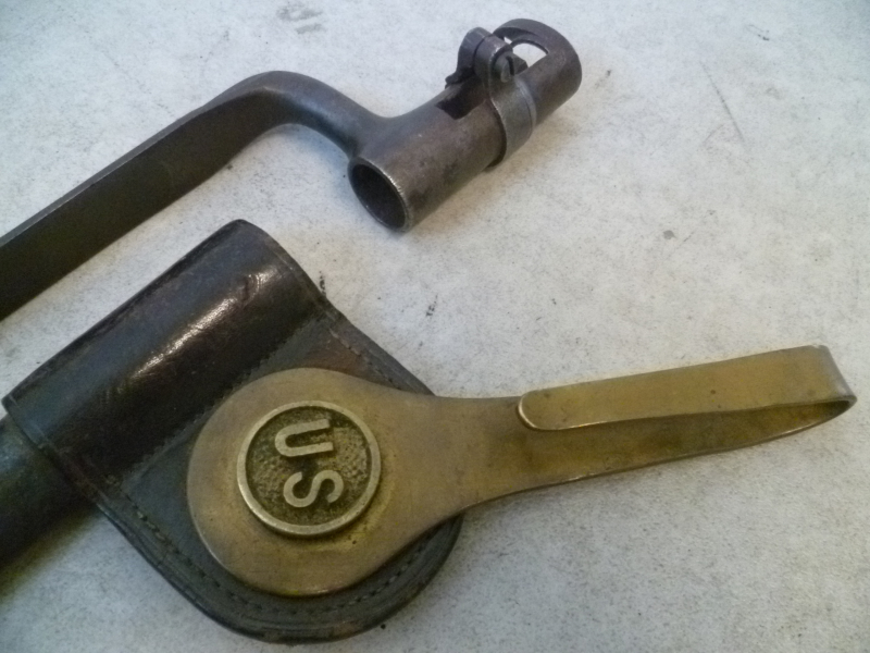 US Springfield M1873 Trapdoor Bajonett Originalstück – Bild 5