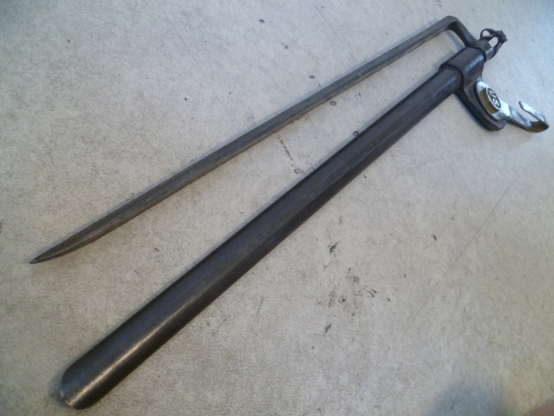 US Springfield M1873 Trapdoor Bajonett Originalstück – Bild 6