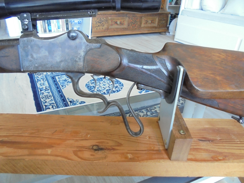 Seltenes Pachmayr .22 Martini Blockverschluss Gewhr – Bild 4