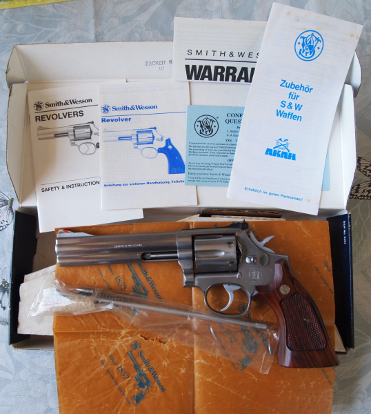 Revolver Smith&Wesson 686-3 Topzustand – zdjęcie 2