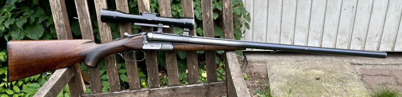 Doppelflinte Suhl mit Zf 6 evtl. Behörden DDR – Bild 2