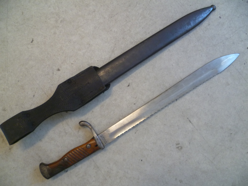 Bajonett SG 98/05 neuer Art Säge R. Stock & Co. Berlin – Bild 3