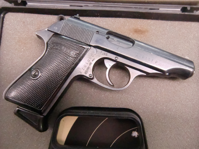 WALTHER PP Zella Mehlis 7,65Br ziv. Beschuß mit Holster irre präzise – Bild 2