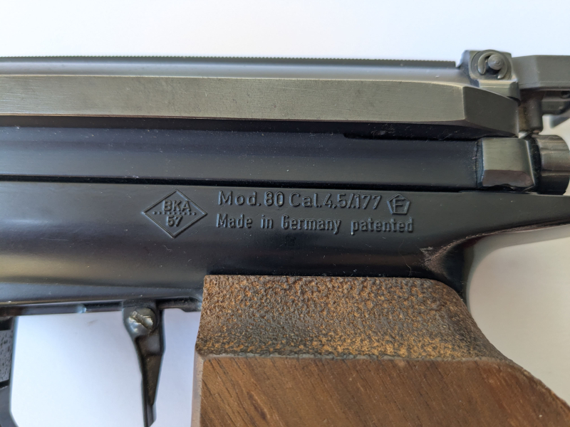 Feinwerkbau Modell 80 – Matchluftpistole, Kal. 4,5 mm – Bild 4