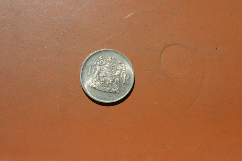 Silbermünze 1 Rand Südafrika v 1969 – imagem 2