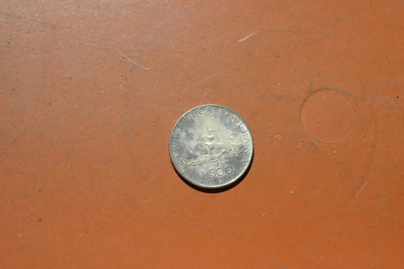 Silbermünze 500 Lire Italen Kolumbus – Bild 2