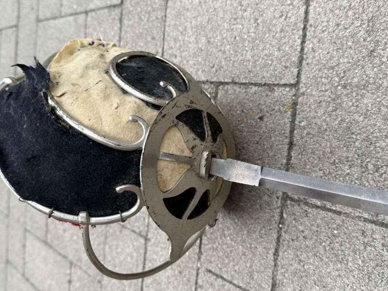 Korbschläger Rapire alt Studentika – Bild 2