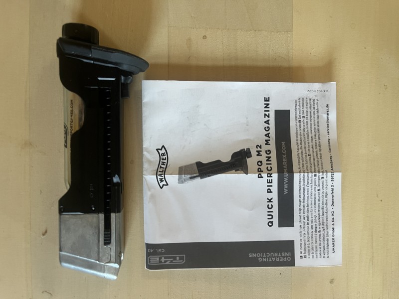 Walther PDP Compact T4E Cal. .43 CO2 RAM – neuwertig – Komplettset – Bild 6
