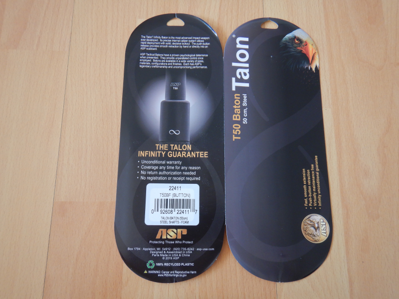ASP Talon Steel Baton T50 KB 50 cm + PIEXON Guardian Angel III – bilde 3