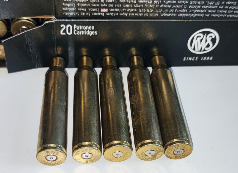 100 RWS .338 LM Hülsen – Bild 4