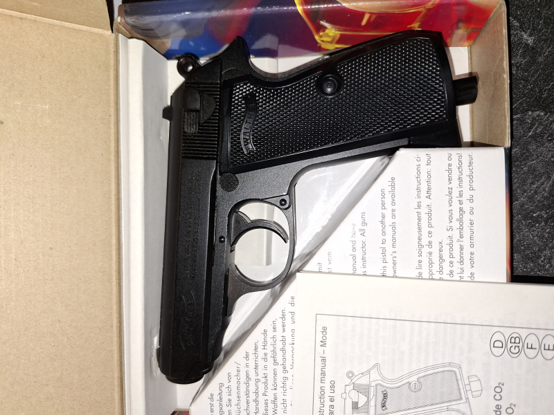 Walter Co2 Pistole PPK/S Blowback – Bild 2