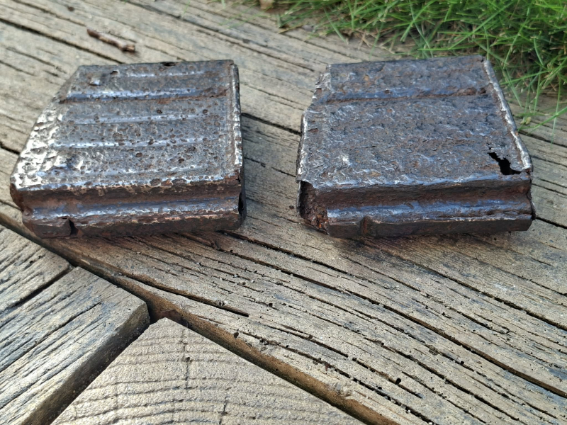 2 x G43 Magazin - 10 Schuss - Original bodefund WW2 – Bild 3