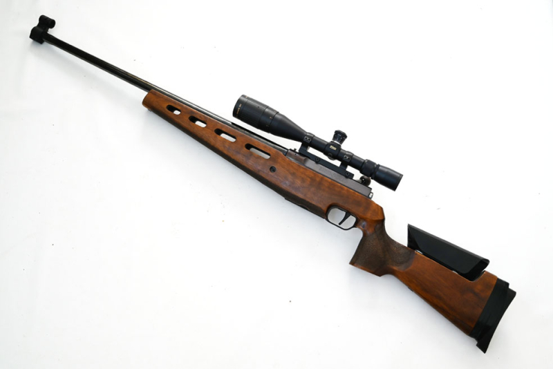 Repetierbüchse Sauer 200 STR mit Linksschaft, Kaliber 6,5x55mm, ZF Nikon Monarch 6,5-20x44, 1997 – Bild 2