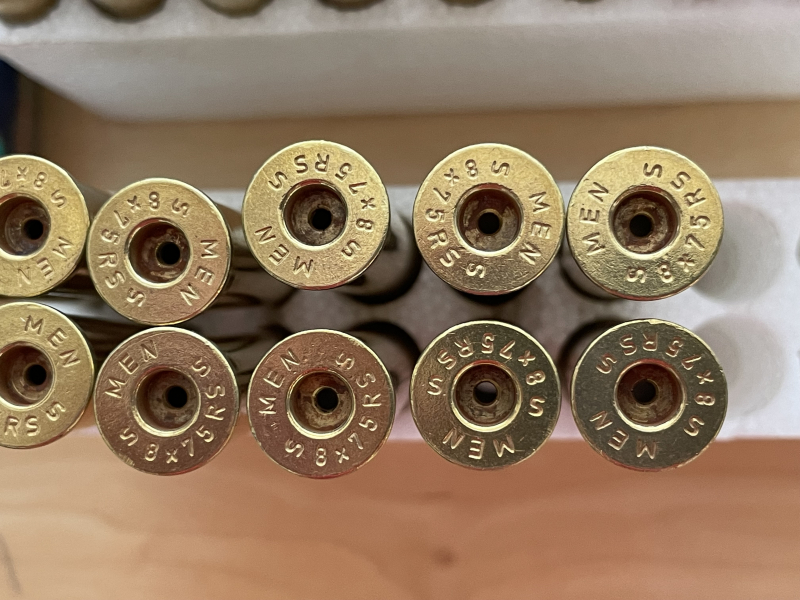72 Hülsen 8x75RS MEN – Bild 2