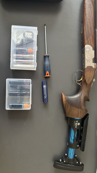 Beretta Bockdoppelflinte 687 Silver Pigeon 3 Sporting + TSK Schaft – Bild 3