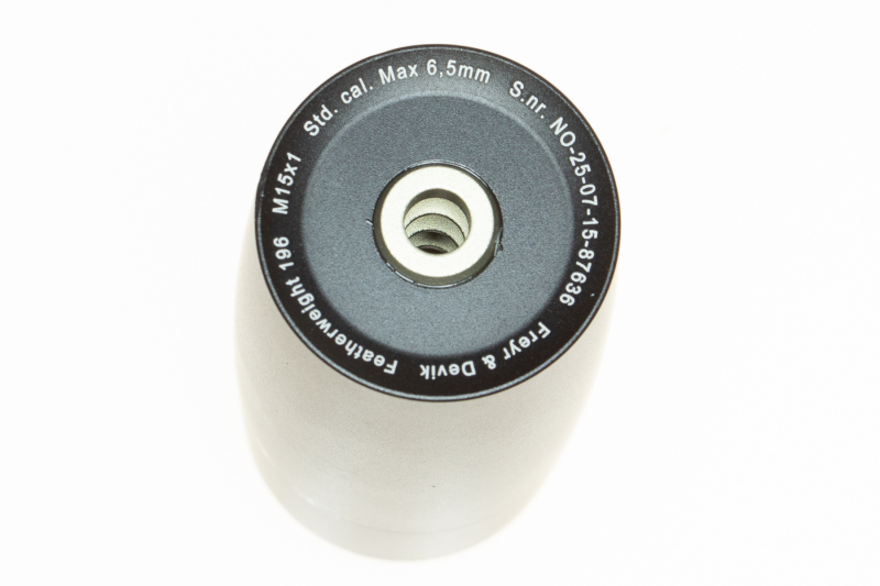 Vorführartikel, Schalldämpfer Overbarrel, FREYR & DEVIK Titanium 196 für Kal. bis max. 6,5mm, M15x1 – Bild 4