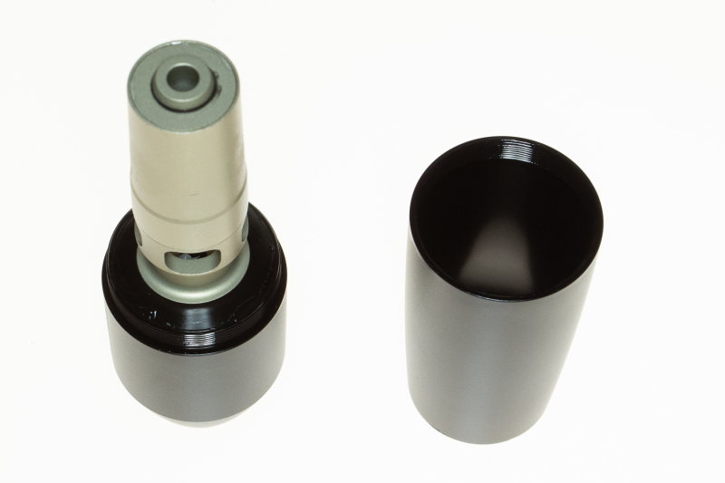 Vorführartikel, Schalldämpfer Overbarrel, FREYR & DEVIK Titanium 196 für Kal. bis max. 6,5mm, M15x1 – Bild 3