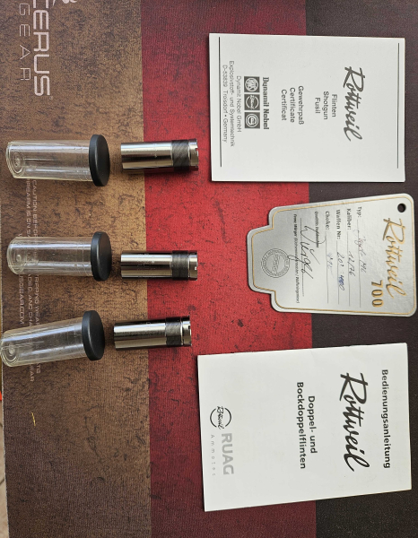 Bockdoppelflinte Rottweil 700 Typ Jagd-ML Kal. 12/76 ++ SEHR GUTER ZUSTAND – Bild 6
