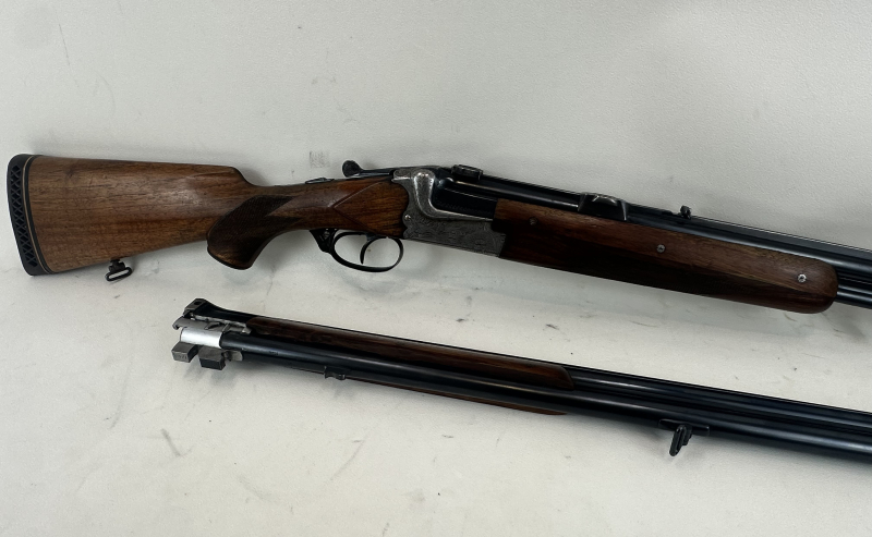 Bockbüchsflinte A. W. Wolf Suhl 7x65R 16/70 inkl. Wechsellaufbündel Bockflinte 16/70 *TOP* – slika 4