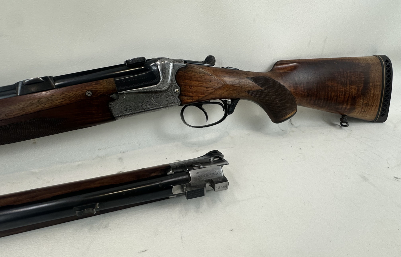 Bockbüchsflinte A. W. Wolf Suhl 7x65R 16/70 inkl. Wechsellaufbündel Bockflinte 16/70 *TOP* – slika 2