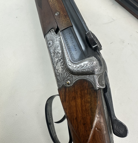 Bockbüchsflinte A. W. Wolf Suhl 7x65R 16/70 inkl. Wechsellaufbündel Bockflinte 16/70 *TOP* – slika 5