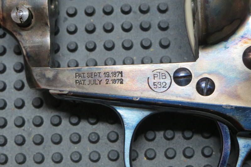 Hege Uberti Mod. Army Cal. 9mm Knall Revolver – billede 4