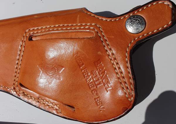 Gürtelholster für 6"-Revolver Medium Frame, Bianchi Mod.111 – Bild 2