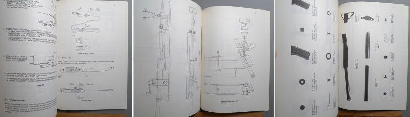 Sako/Valmet M62 military armorers manual 1985 – Bild 3