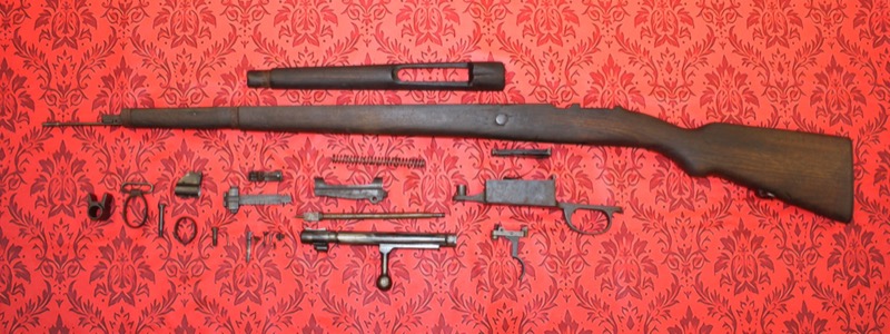 Karabiner DWM Deutsche Waffen u. Munitionsfabriken 1904 portugal Konvolut nicht K98k WK2 Mauser – Bild 1