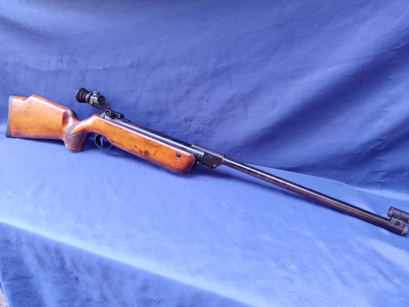 Walther Mod 55 Matchgewehr mit Diopter im Cal. 4,5mm**Zum Aufarbeiten** – Bild 2