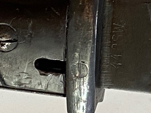 Dt.Reich Bajonett 44 asw K98 nummerngleich No Koppelschuh – Bild 4