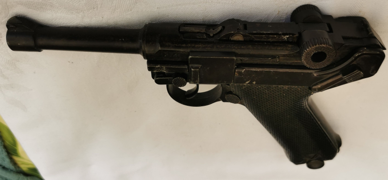 Luger 08 - schweres Ganzmetall-Modell 1974 – Bild 3