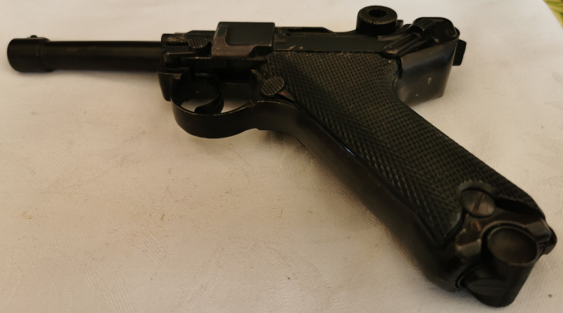 Luger 08 - schweres Ganzmetall-Modell 1974 – Bild 2