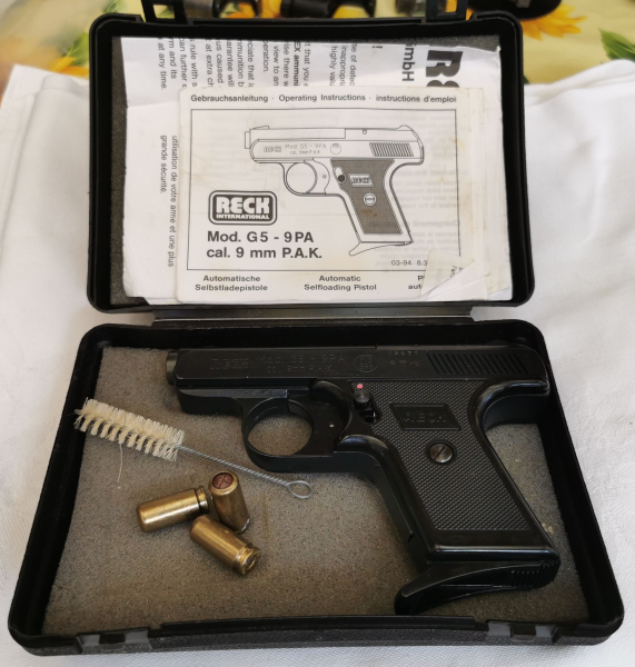 Reck Mod. G5 - 9mm PAK - PTB 598 – Bild 6