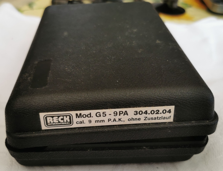 Reck Mod. G5 - 9mm PAK - PTB 598 – Bild 5