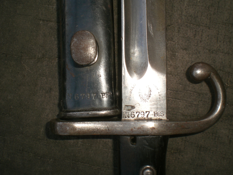 Bajonett Argentino Mod 1909 1. Weltkrieg – Bild 2