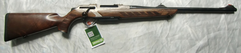 GERADEZUG-REP.-BÜCHSE MEKEL HELIX "WILD BOAR", Kal. .30-06 SPRING., HOLZKLASSE 4, GRAVUR, NEUWAFFE!! – Bild 2
