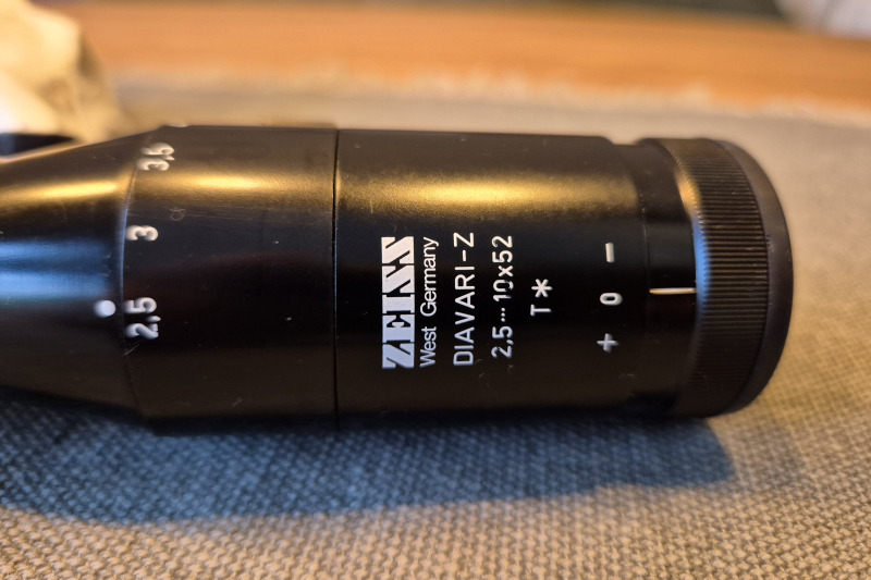 Zeiss Diavari - z 2,5-10x52 T* mit Montage – Bild 4