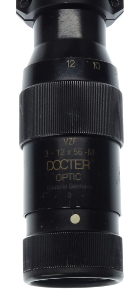 Zielfernrohr Docter Optic 3-12x56 VZF Abs. 1 mit Picatinny Montage - Oberteile !!! – Bild 4