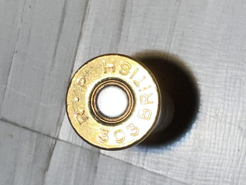 49 neue Hülsen Kal. .303 Brit bereits mit Zündern – Bild 2