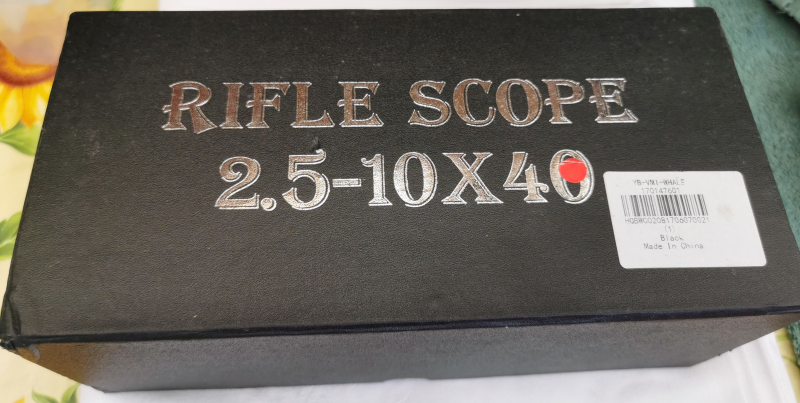 Zielfernrohr Rifle Scope 2.5-10 x 40 mit K98 Montage – Bild 2