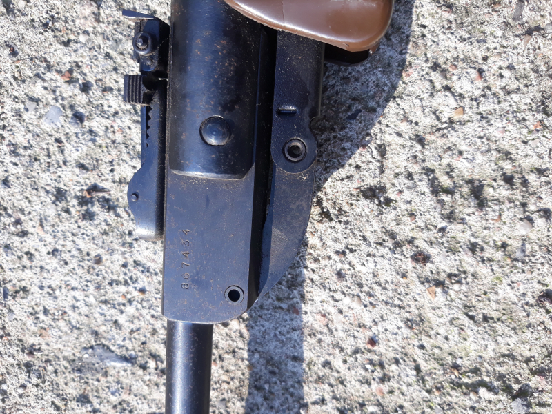 Suhl Haenel Modell 304 Luftgewehr 4,5mm DDR Kipplaufgewehr – Bild 2