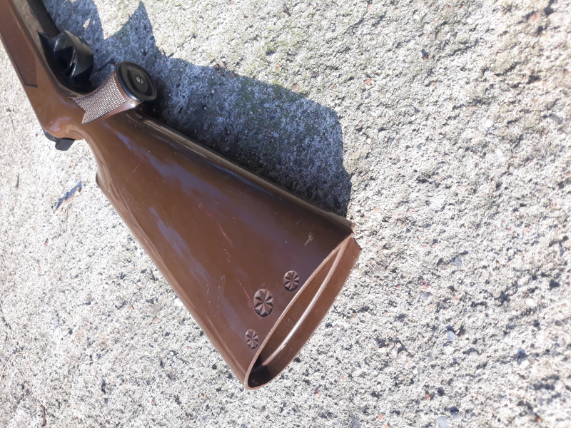 Suhl Haenel Modell 304 Luftgewehr 4,5mm DDR Kipplaufgewehr – Bild 3