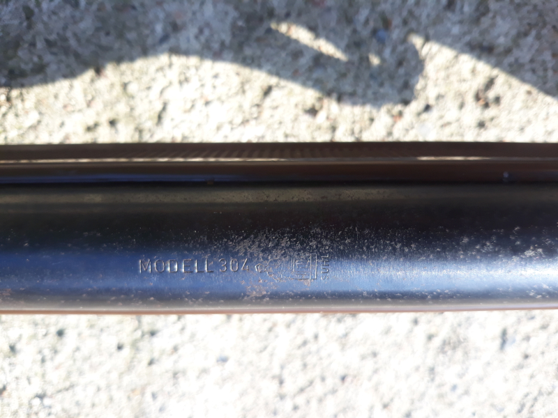Suhl Haenel Modell 304 Luftgewehr 4,5mm DDR Kipplaufgewehr – Bild 5